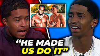 Christian & Justin Combs REVEAL How Diddy FORCED Them To Join Freak Offs!