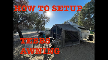 AVan Cruiseliner Awning Setup - Alpine Annexes Awning Setup