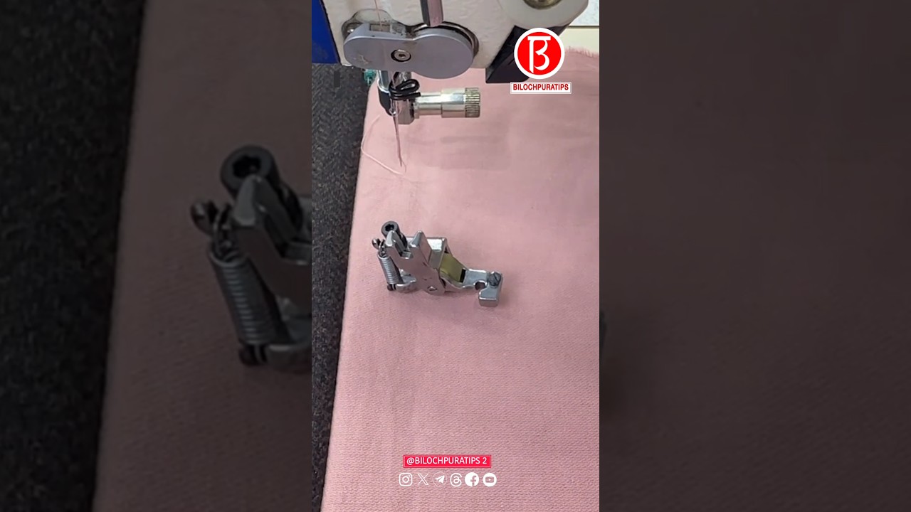 Sewing Tools And Tutorial New adjustable invisible roller zipper presser foot Part 11