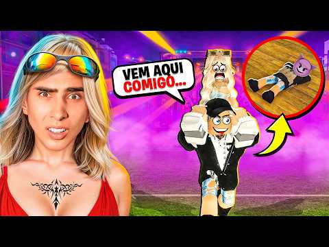 FINGI ser MENINA no ROBLOX e ELE me levou pra CASA 💀