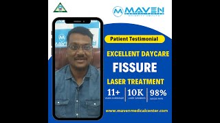 Happy Patient Testimonial: Fissure Laser Treatment at Maven Medical Center Dr. Sanjeev Singh Yadav