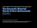 The Domestic Material World of New Netherlands