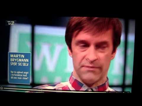 Martin Brygmann på TV2 Martin Brygmann på TV2