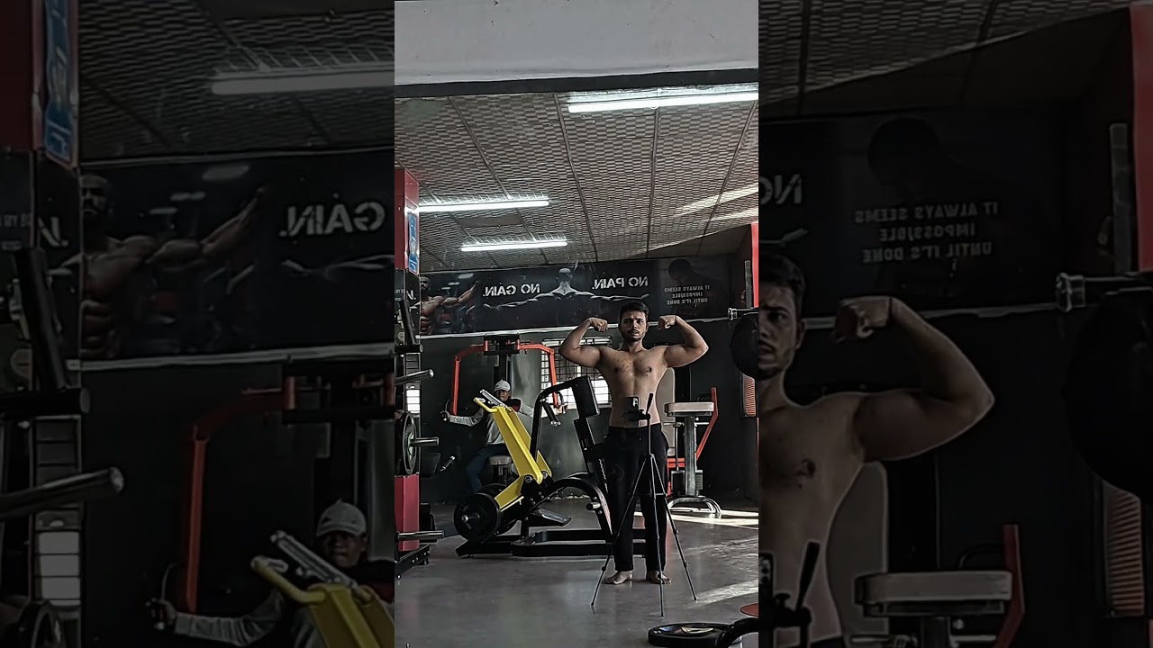 Bodybuilding poses routine💪💯