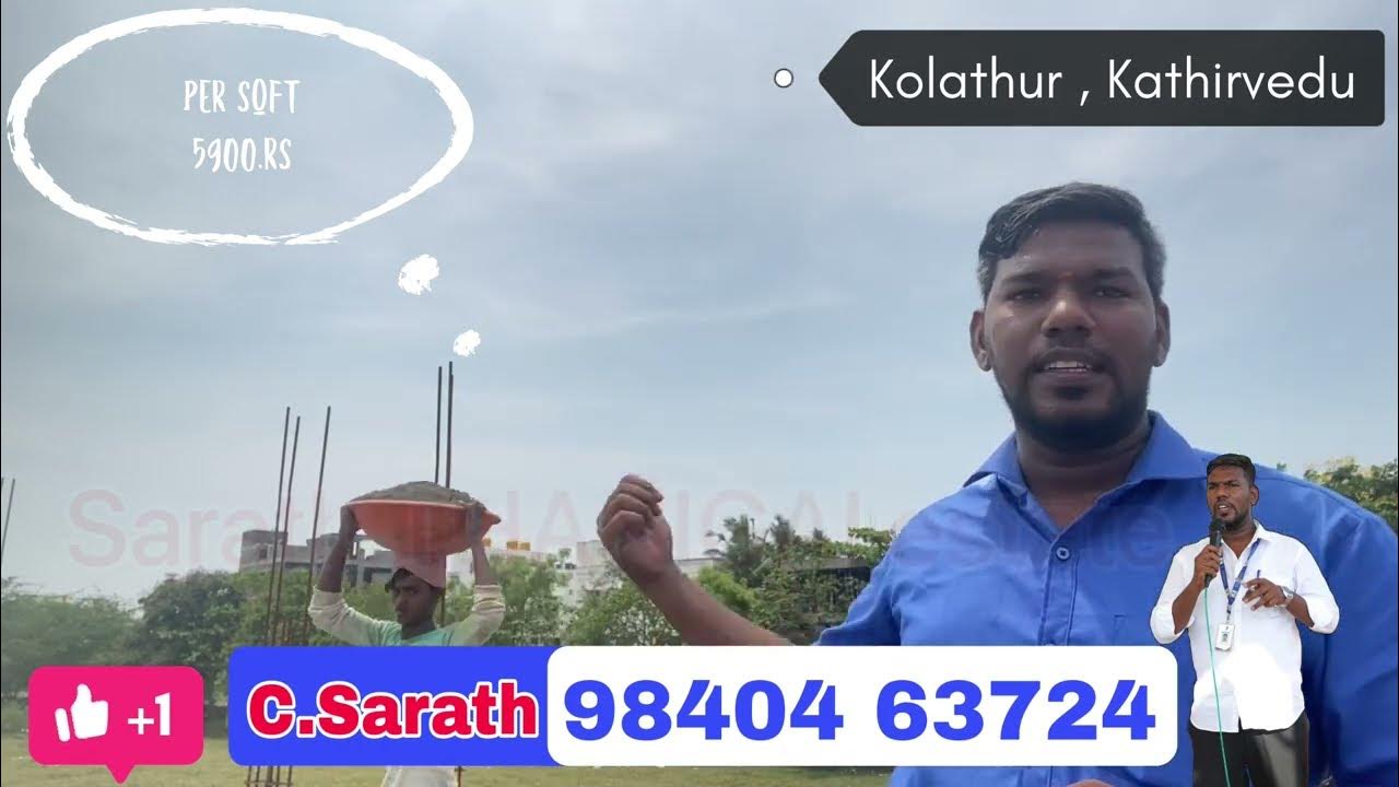Thanigai Estate Launched Kolathur next Vinayagapuram Plots for Sale
