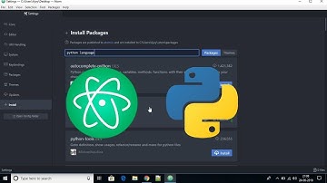 How to Set Up Atom IDE for Python on Windows