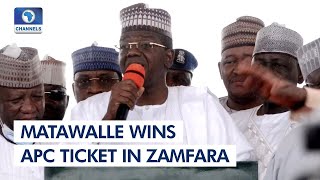 Governor Matawalle Wins APC Governorship Primary In Zamfara