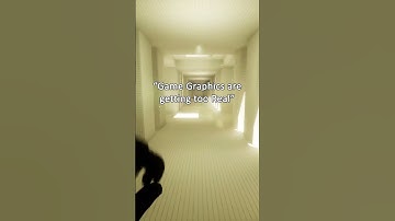 Thumbnail of Game graphics are getting too realistic #backrooms #dream #dreamcore #liminalspace #weird #poolrooms