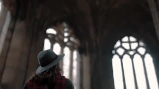 Exploring A Gothic Scottish Castle Stock Video