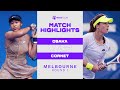 Naomi Osaka vs. Alize Cornet | 2022 Melbourne Round 1 | WTA Match Highlights