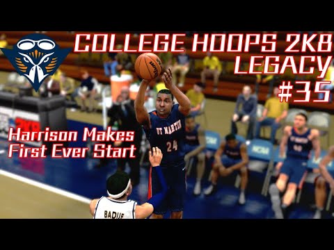 College Hoops 2K8 Legacy: Freshman Makes Unexpected First Start (Part 35/S5)