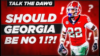 TTD: Should Georgia be No. 1 in the CFP Rankings?