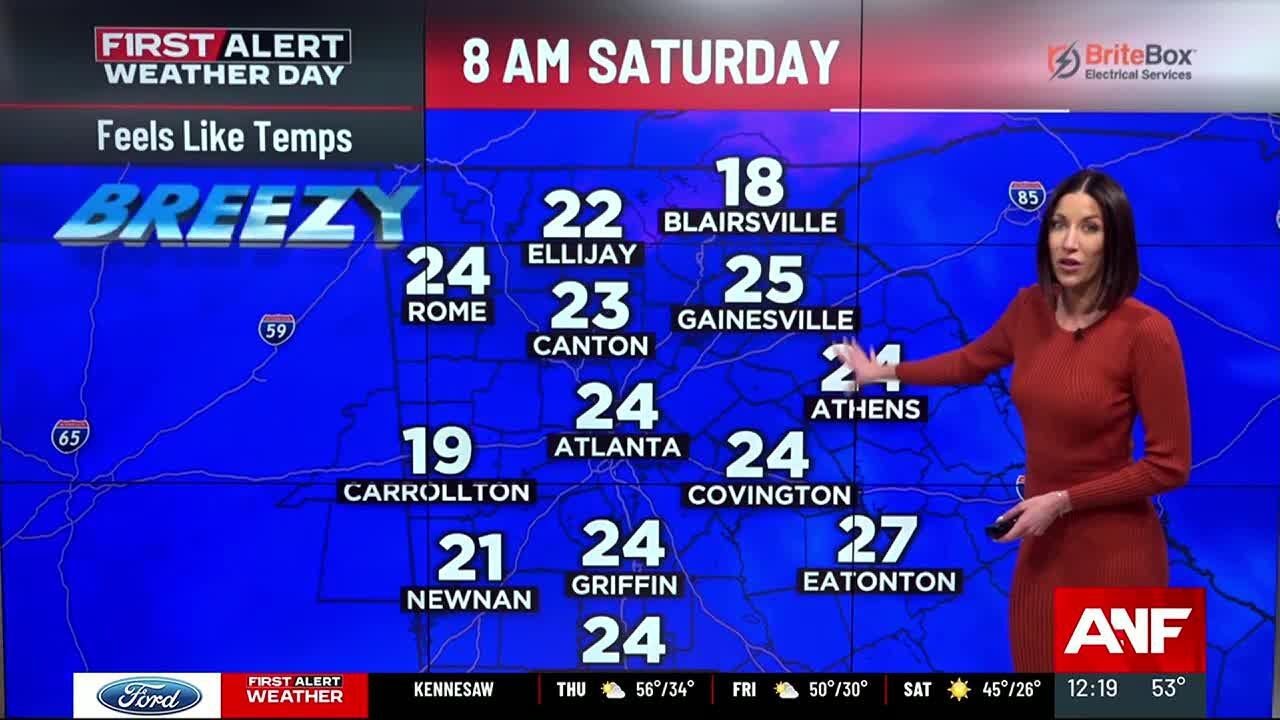 First Alert Forecast: Cold settles in for the first weekend of winter ...