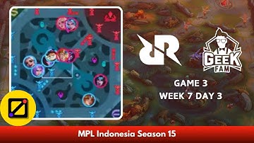 [Mini Map] RRQ Hoshi vs Geek Fam ID - Game 3 - Week 7 Day 3 - Regular Season - MPL ID S15
