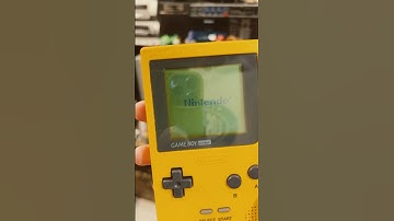 💛Game Boy Pocket Pure Nostalgia #retrogaming #nintendo #gameboy #90s #nostalgia #asmr #shorts