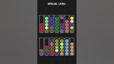 Ball Sort - Color Puzzle Game - Special Level 195 - Walkthrough SOLVED by RobotPlayer AI!!!
