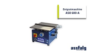 Universal-Kanten- und Konturenfräsmaschine: ASO 600-A