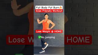 🔥Knee Friendly Workout🔥#shortsviralvideo #cardioexercise #trending #kneefriendly #easyhomeworkout