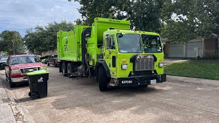 GFL:brand new Peterbilt 520 NGen McNeilus  ZR on trash 837030 