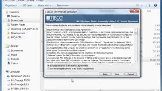 Download and Start TIBCO Business Studio
