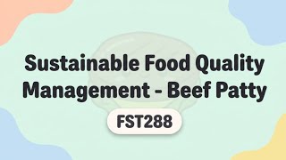 FST288: FOOD QUALITY CONTROL - VIDEO ASSIGNMENT GROUP AS1164A1 UITM CAWANGAN SARAWAK