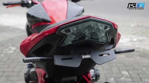 LIGHTECH Sein Sequential X WR3 Tail Tidy On Kawasaki Z800