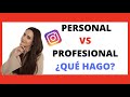 Cuenta personal o profesional en Instagram ✅ ¿Qué es mejor para ser freelance?