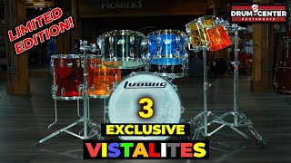 3 DCP EXCLUSIVE Ludwig Vistalite Kits - &quot;Plastic&quot; Drums That Sound Great!