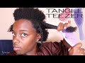 How To Detangle 4C Hair with Tangle Teezer Brush + Scalp Massage