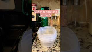 How do you organize your Tupperware? #shorts #organization #sahm