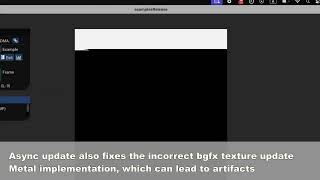 bgfx async texture upload extension — boost your game's fps!