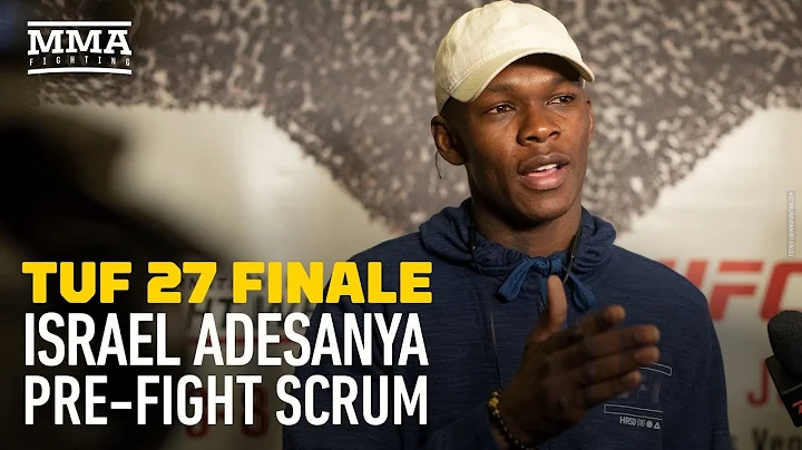 Israel Adesanya on Brad Tavares: 'If Not for Me, He Wouldn't Be Here' - MMA Fighting
