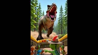 🦖 Dino Bus Adventure PART 1 | 13 Dinosaurs for Kids | T-Rex, Triceratops #DinoBusAdventures