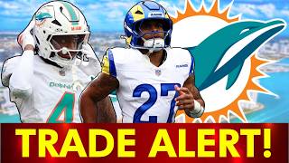 🚨TRADE ALERT: Miami Dolphins Trade Tutu Atwell To Los Angeles Rams For RB Jarquez Hunter