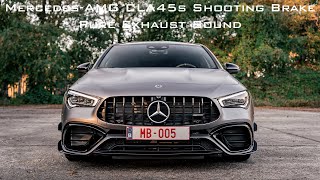 2021 Mercedes-AMG CLA 45s Shooting Brake: Pure exhaust sound