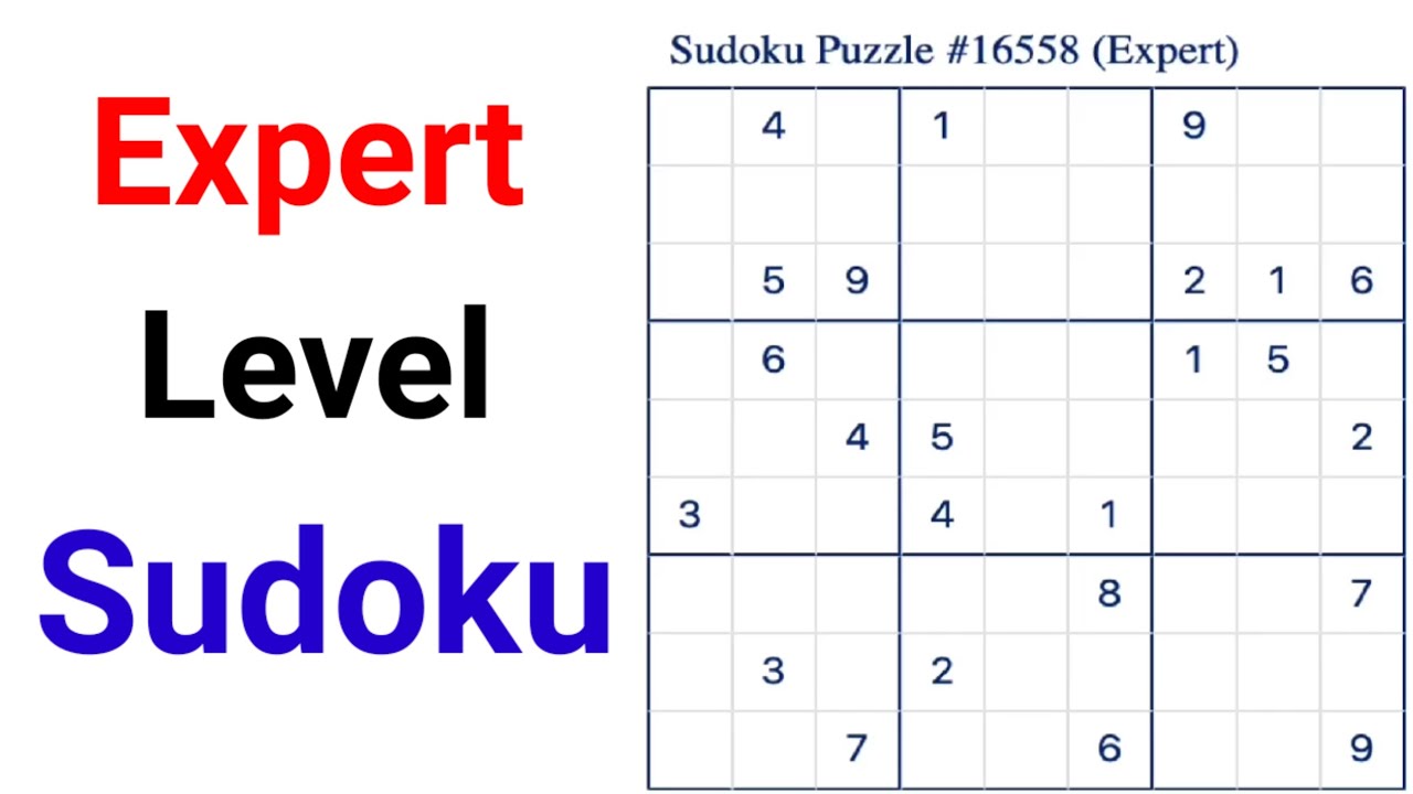 Hardest Sudoku Puzzles Play Sudoku Expert Level Online For Free Hardest Sudoku Puzzles Play Sudoku Expert Level Online For Free