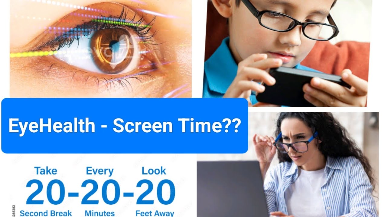 Eye Health - How much Screen Time ? Computer Vision Syndrome Prevention ...