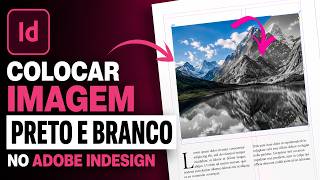 Deixar imagem preto e branco no InDesign