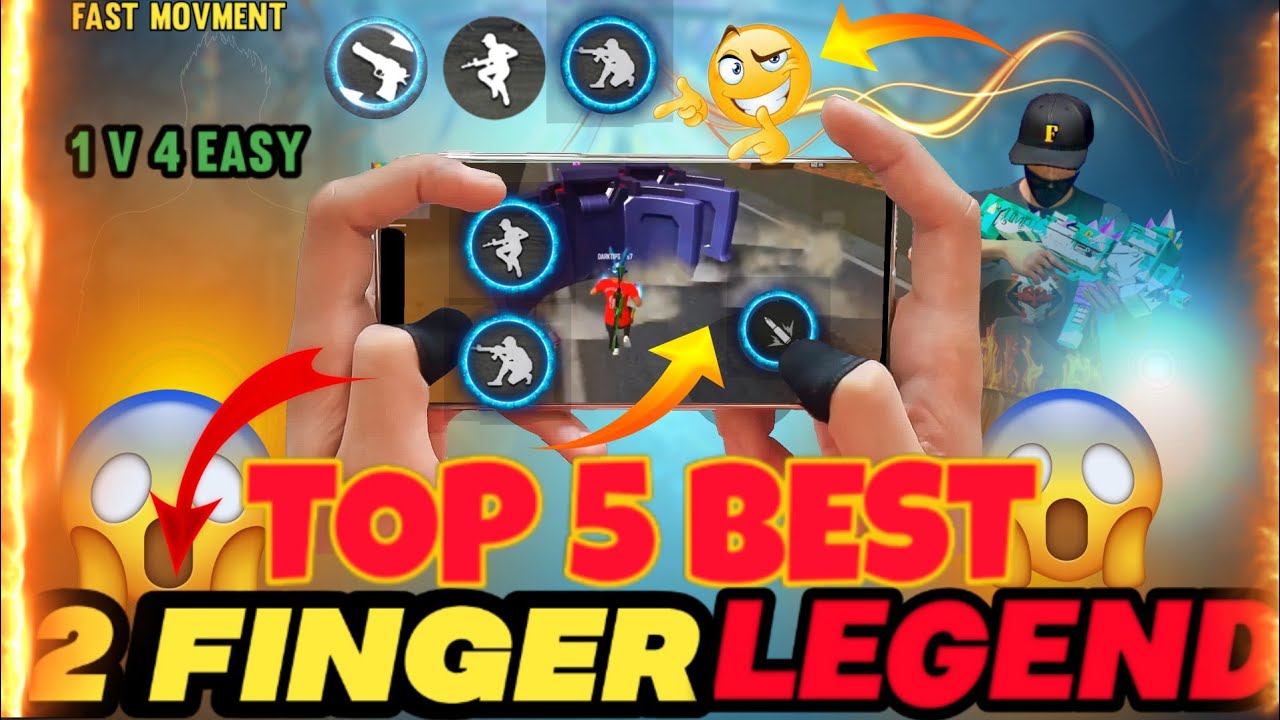 2 finger custom hud free fire iphone