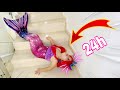 La sirène est tombé dans l’escalier￼😳 24 hours mermaid