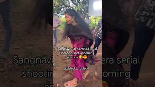 sangnavi shooting spot upcoming episode ztamil veera serial 🥹😍#youtube #subscribe #shorts