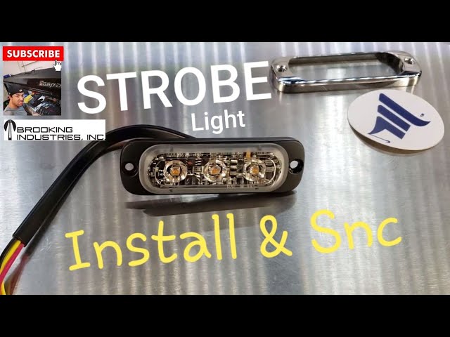 1-6x Auto 12LED Frontblitzer Warnleuchten Blitzlicht Strobe