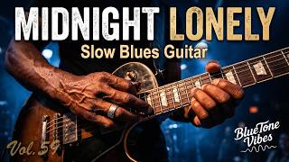 Midnight Lonely | Slow Blues Guitar Instrumental | Vol. 59