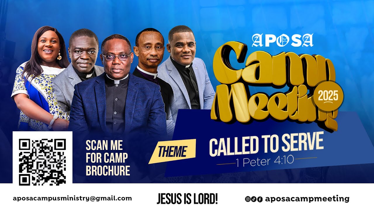 🔴 LIVE NOW | APOSA Campmeeting 2025 Day 4 Morning