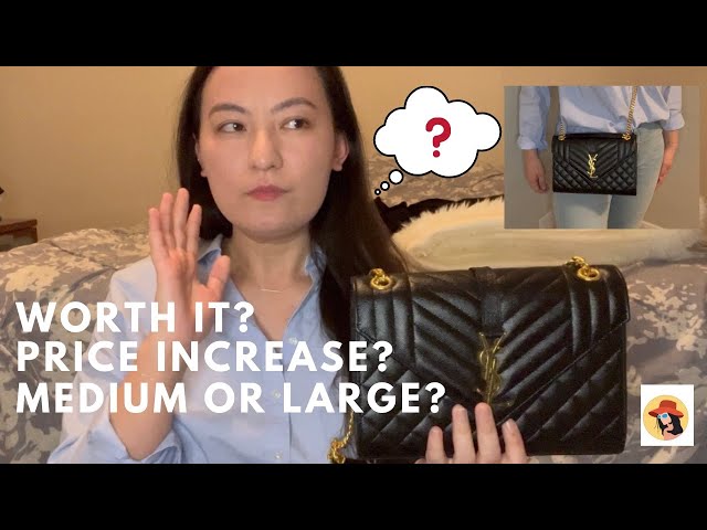 YSL MEDIUM LOULOU VS YSL MEDIUM ENVELOPE BAG, WHICH ONE SHOULD YOU BUY?!, BRWNGIRLLUXE 