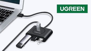 UGREEN 2-in-1 USB-C & USB 3.0 4-Ports Hub 1 Meter SKU 40850