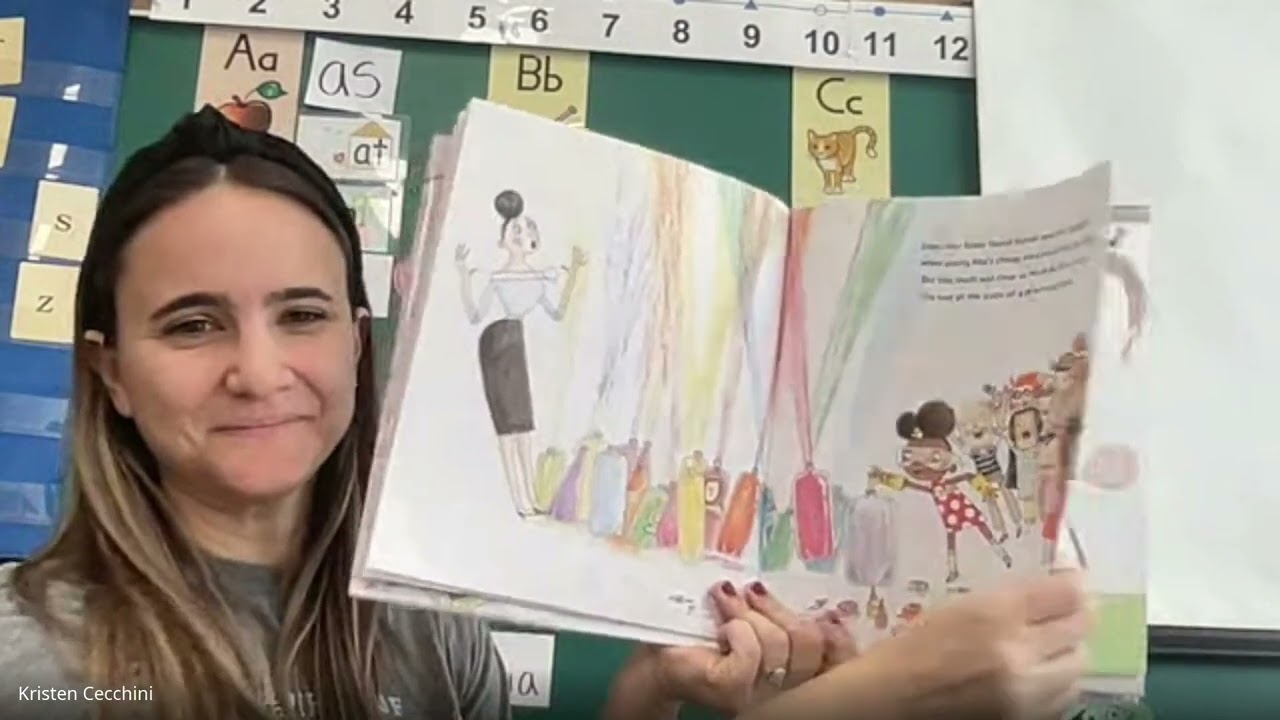 Mrs. Cecchini Reads Ada Twist Scientist (Book Madness 2024)