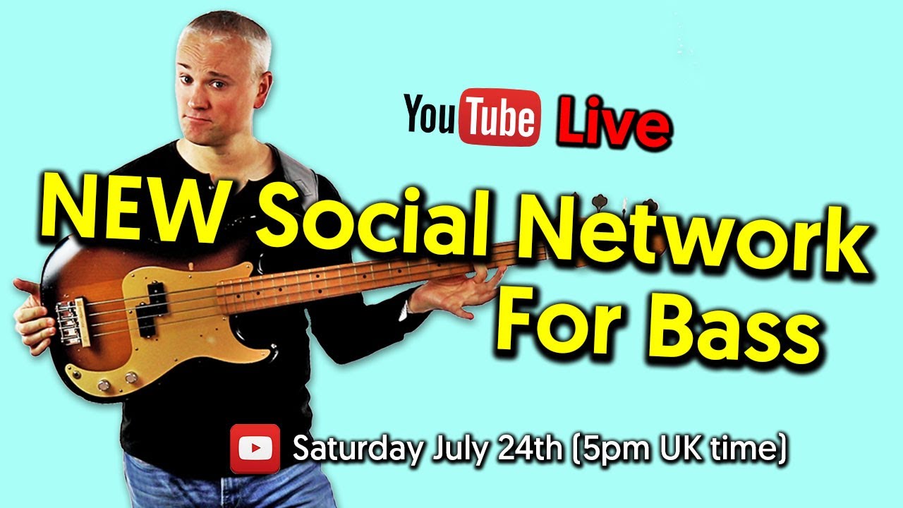 Amazing Social Network For Bass Players - Talkingbass LIVE! - YouTube