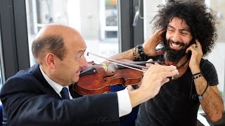 Ara Malikian, en la Terraza de Gran Vía: Los niños garantizan el futuro de la música