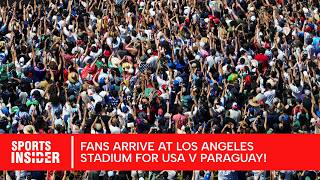 USA vs Paraguay World Cup 2026: Fans Arrive at Los Angeles Stadium & Gather in Washington DC | AD1Z